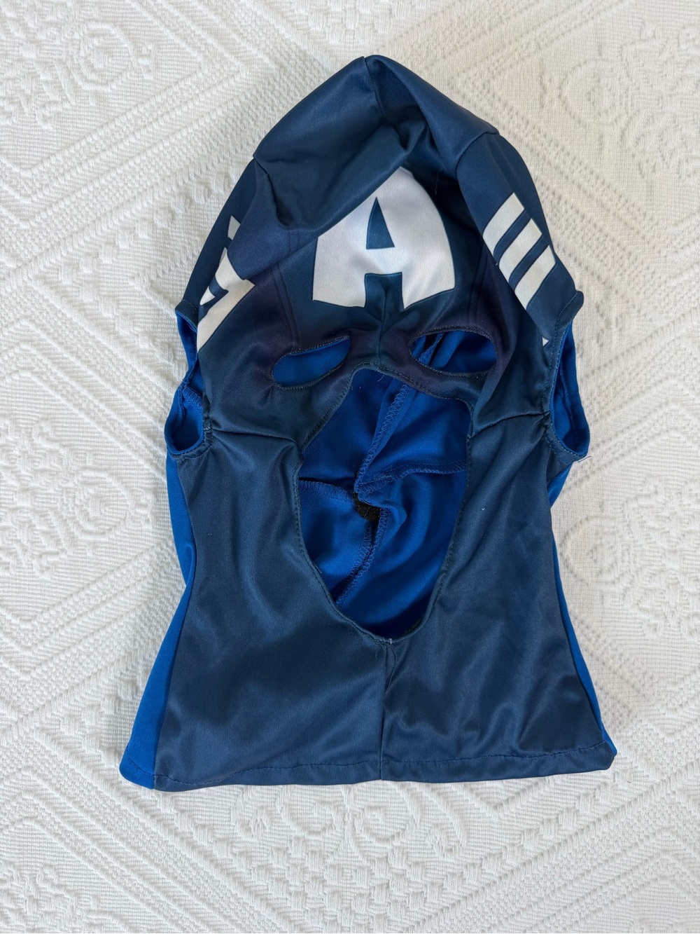 Marvel Captain America Red White Blue Muscle Chest Adult Costume - Picture 2 of 4